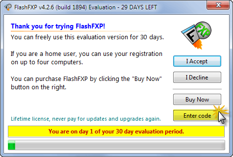 Shareware Dialog